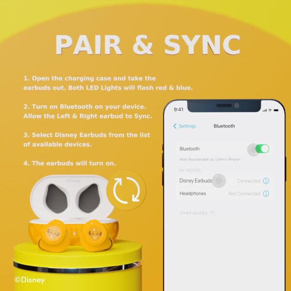 Lion King - Auriculares inalámbricos de Disney - Imagen 3