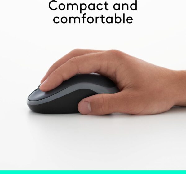Logitech Ratón inalámbrico M185, 2.4 GHz - Imagen 4