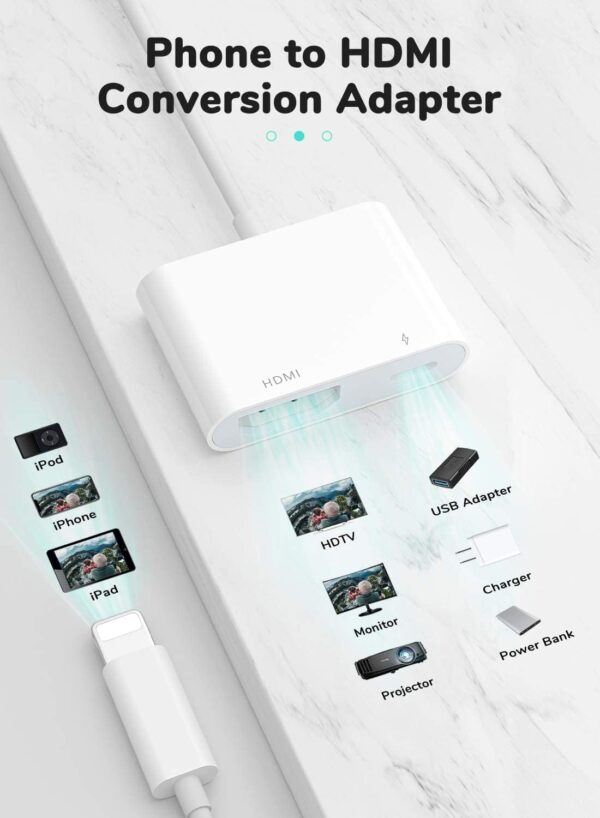 Adaptador AV digital Lightning a HDMI