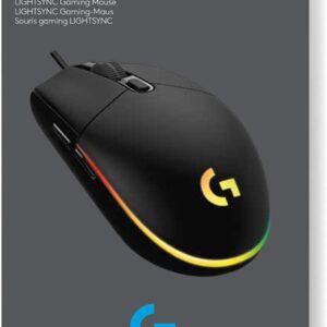 Logitech G203 RGB - Mouse cableado para videojuegos