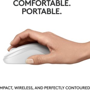 Logitech M240 - Ratón Bluetooth silencioso, inalámbrico