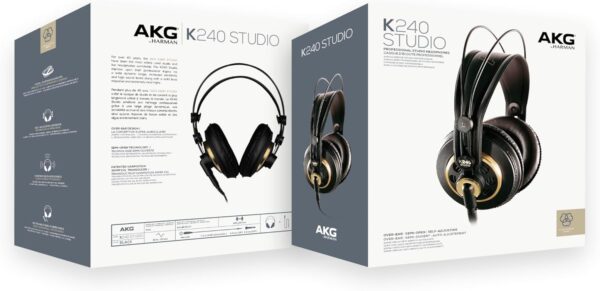 Auriculares de estudio semiabiertos AKG K 240 - Imagen 2