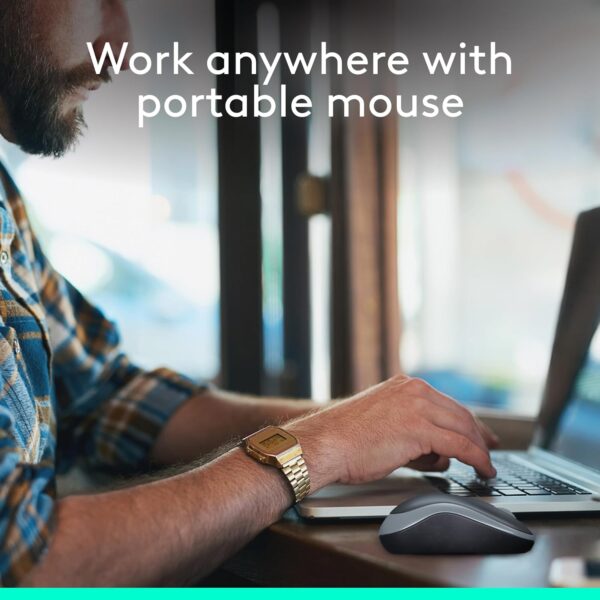 Logitech Ratón inalámbrico M185, 2.4 GHz - Imagen 5