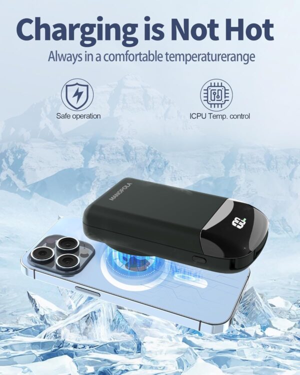 Banco de Energía Inalámbrico Magnético de 35W - Imagen 5