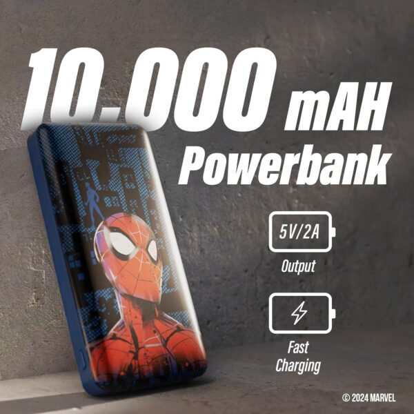 Marvel Spider-Man - Cargador de batería - Imagen 4