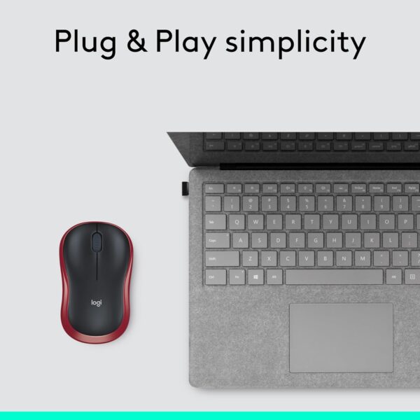 Logitech Ratón inalámbrico M185, 2.4 GHz - Imagen 8