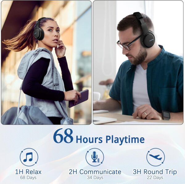 AMORNO Auriculares Bluetooth - Imagen 5