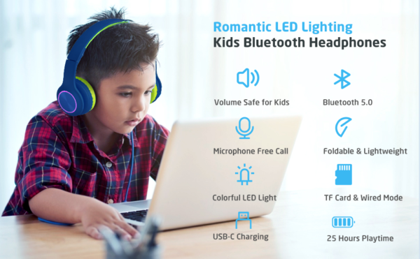 Auriculares led coloridos - Imagen 7